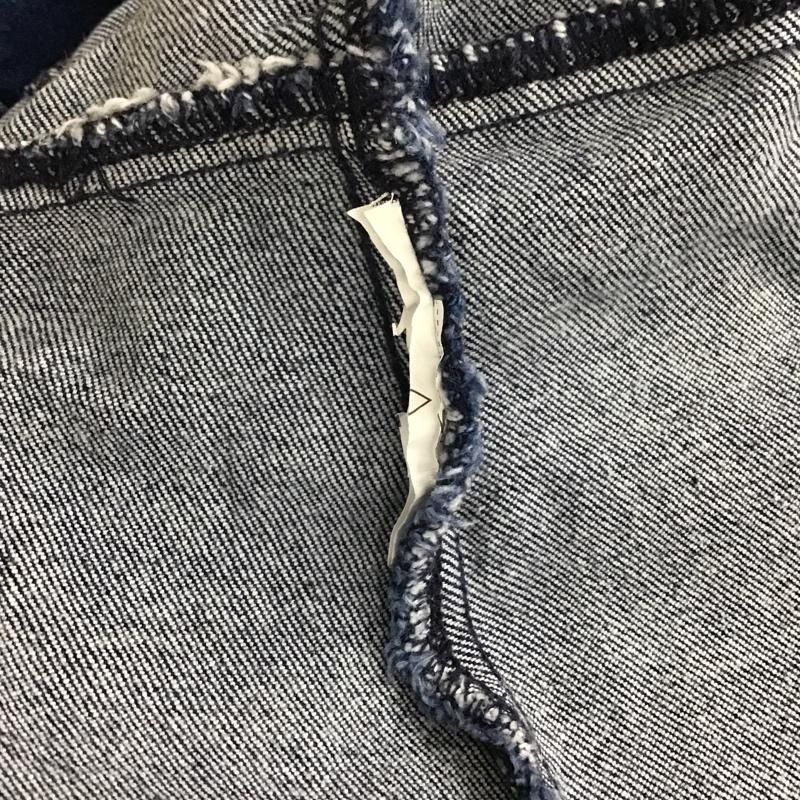ザラ ZARA ワンピース ミニスカート デニム S 無地 インディゴ / インディゴ / レディース USED 古着 中古 10101308