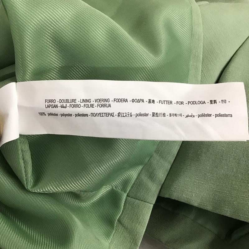 ザラ ZARA ジャケット、上着 ジャケット、ブレザー 2010 713 551 半袖 ショート丈 タグ付き M 無地 薄緑 / ライトグリーン / レディース USED 古着 中古 10101315