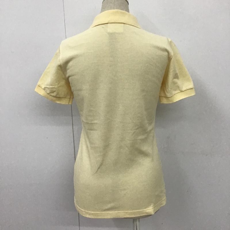 ラコステ LACOSTE ポロシャツ 半袖 38 無地 マルチカラー / マルチカラー / レディース USED 古着 中古 10101323