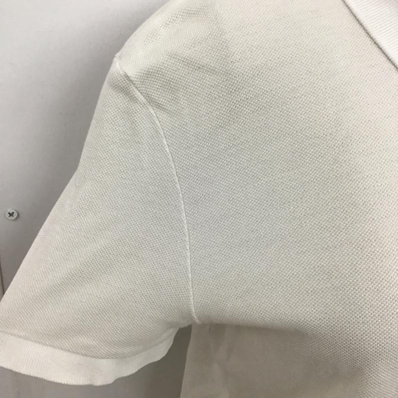 ラコステ LACOSTE ポロシャツ 半袖 36 無地 白 / ホワイト / レディース USED 古着 中古 10101325