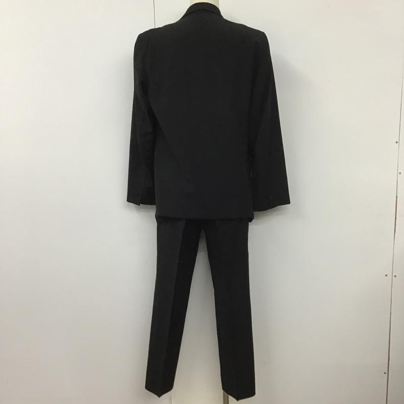 アニエス・ベー agnes b. スーツ スーツ 101111 テーラードジャケット ウール セットアップ パンツ 無地 黒 / ブラック / メンズ USED 古着 中古 10101344