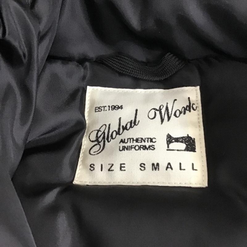 グローバルワーク GLOBAL WORK コート コート一般 GW031316SB ダウン フェザー フード付き S 無地 青 / ブルー / メンズ USED 古着 中古 10101345