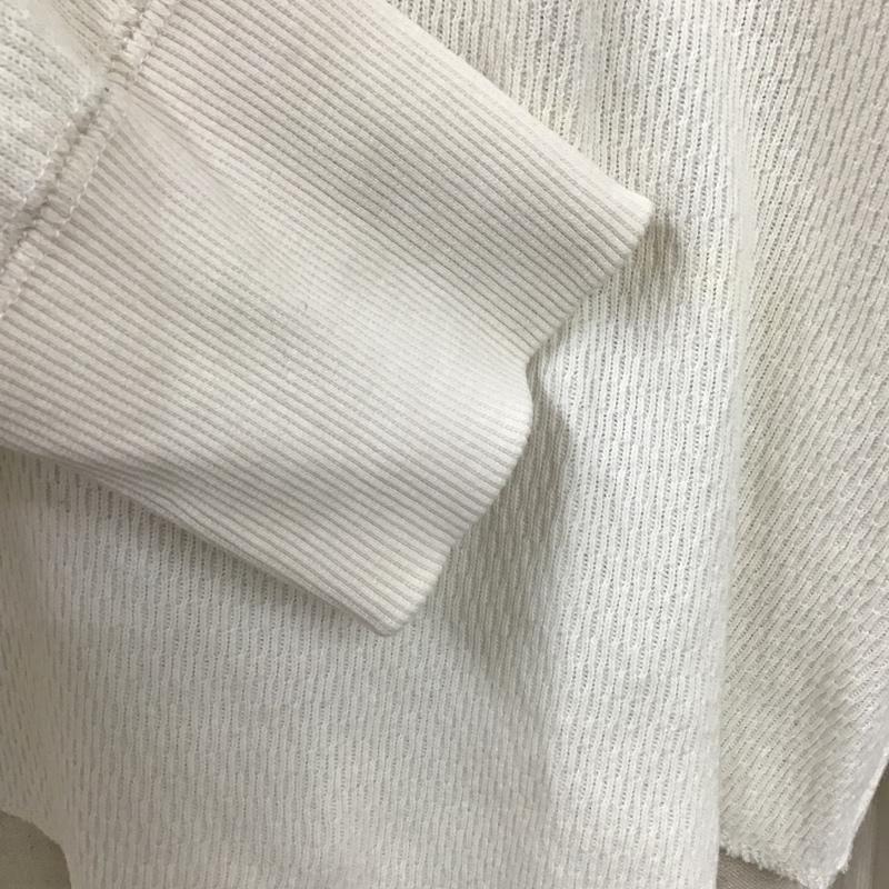 ニコアンド niko and... カットソー 長袖 M 無地 オフホワイト / オフホワイト /  レディース USED 古着 中古 10101376