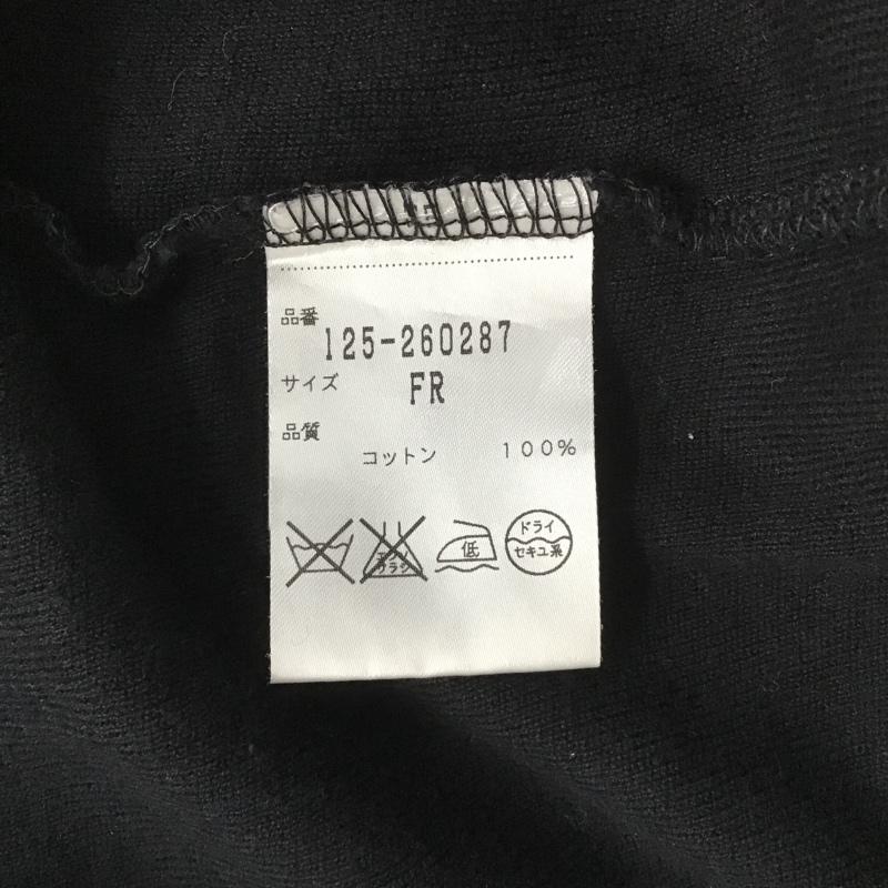 ジルスチュアート JILLSTUART カーディガン 長袖 125-260287 ビシュー コットン FREE 無地 黒 / ブラック / レディース USED 古着 中古 10101392
