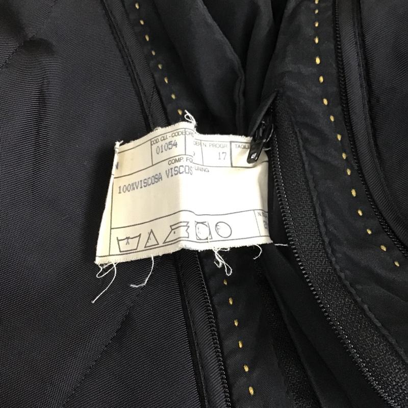 ランバン LANVIN ジャケット、上着 ジャンパー、ブルゾン ロングコート カラーロングジャケット カジュアルジャケット アウター 無地 黒 / ブラック / メンズ USED 古着 中古 10101418