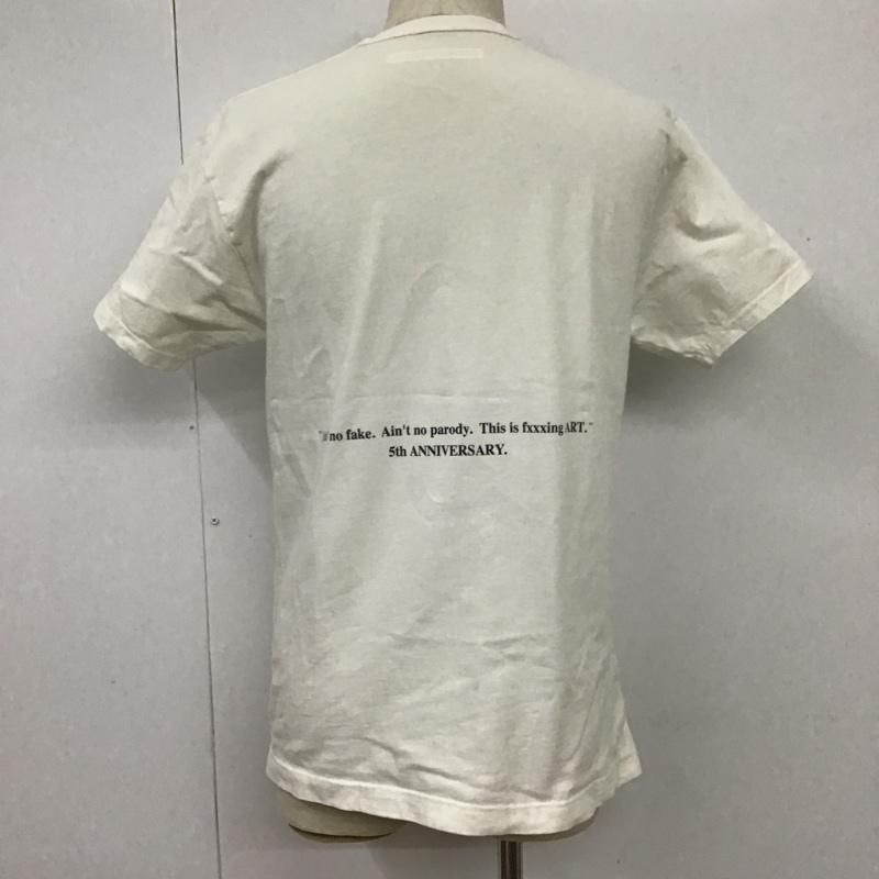 ゴッドセレクショントリプルエックス GOD SELECTION XXX Tシャツ 半袖 半袖カットソー プリントTシャツ クルーネックカットソー S プリント 白 / ホワイト / メンズ USED 古着 中古 10101422
