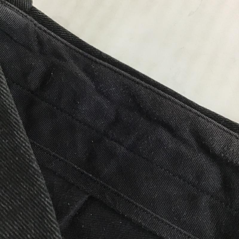 スティーブンアラン Steven Alan パンツ デニム、ジーンズ 8114-217-0336 ストレッチツイルスーパーバギーテーパードパンツ ワイドパンツ カジュアルパンツ L 無地 黒 / ブラック / メンズ USED 古着 中古 10101430