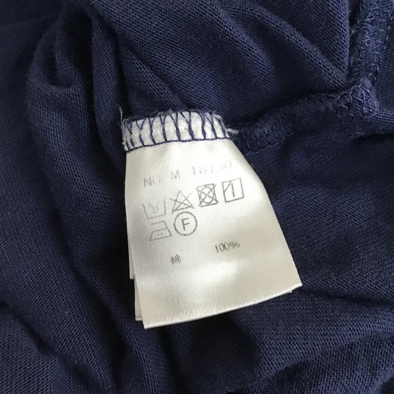 ヴァンソン VANSON Tシャツ 半袖 半袖カットソー プリントTシャツ クルーネックカットソー XL ロゴ、文字 紺 / ネイビー / メンズ USED 古着 中古 10101432