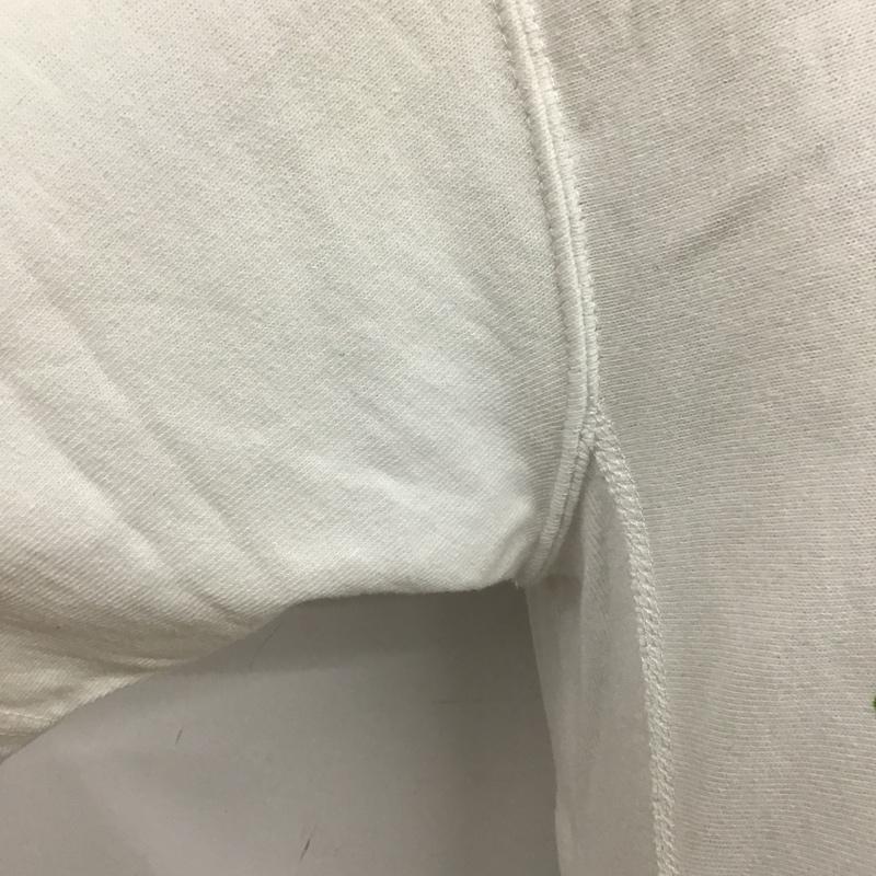 チャンピオン Champion カットソー 半袖 半袖スウェットカットソー プリントTシャツ クルーネックカットソー L プリント 白 / ホワイト / メンズ USED 古着 中古 10101435