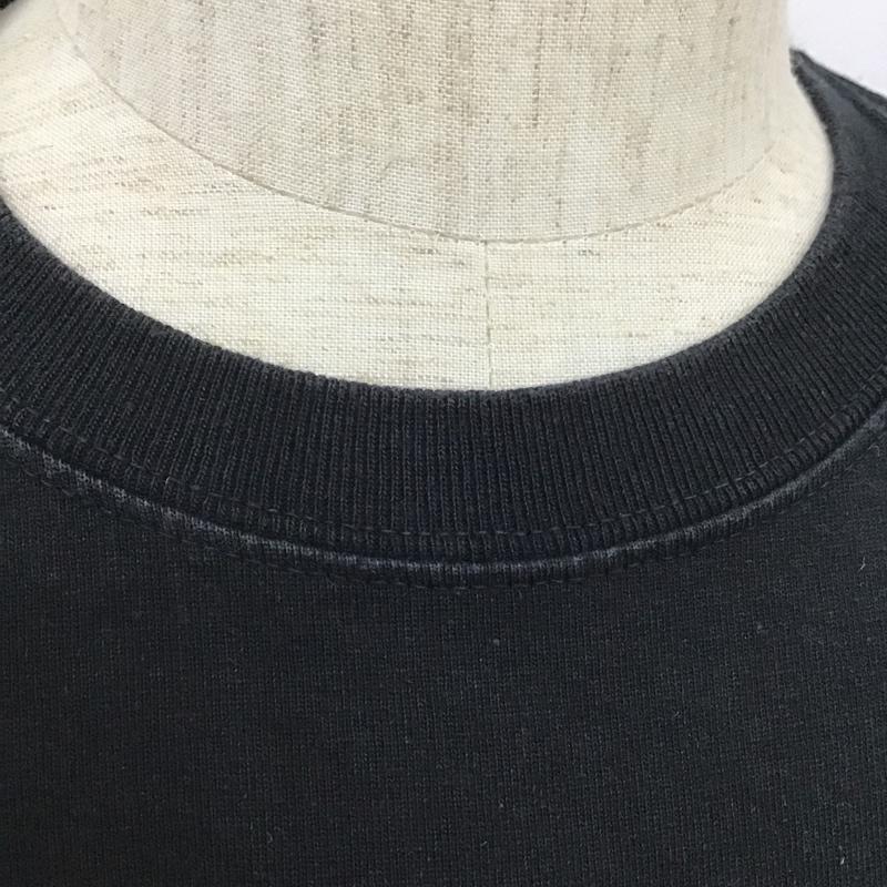 アコースティック ACOUSTIC Tシャツ 半袖 半袖カットソー プリントTシャツ クルーネックカットソー M プリント 黒 / ブラック / メンズ USED 古着 中古 10101438