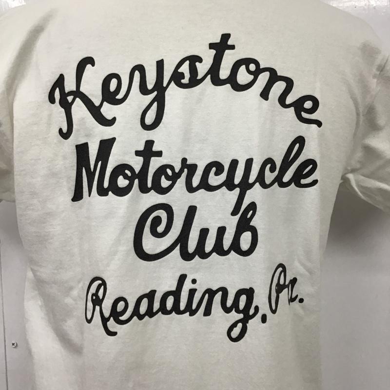 アコースティック ACOUSTIC Tシャツ 半袖 半袖カットソー プリントTシャツ クルーネックカットソー M ロゴ、文字 白 / ホワイト / メンズ USED 古着 中古 10101439