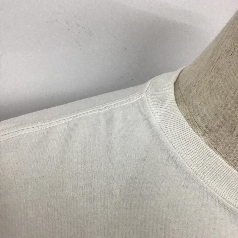 アコースティック ACOUSTIC Tシャツ 半袖 半袖カットソー プリントTシャツ クルーネックカットソー M ロゴ、文字 白 / ホワイト / メンズ USED 古着 中古 10101439