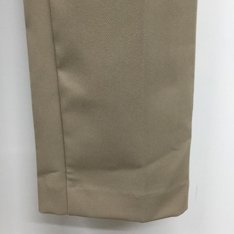 ザラ ZARA パンツ スラックス センタータックパンツ カジュアルパンツ ストレートパンツ ストレッチパンツ XS 無地 ベージュ / ベージュ /  レディース USED 古着 中古 10101455