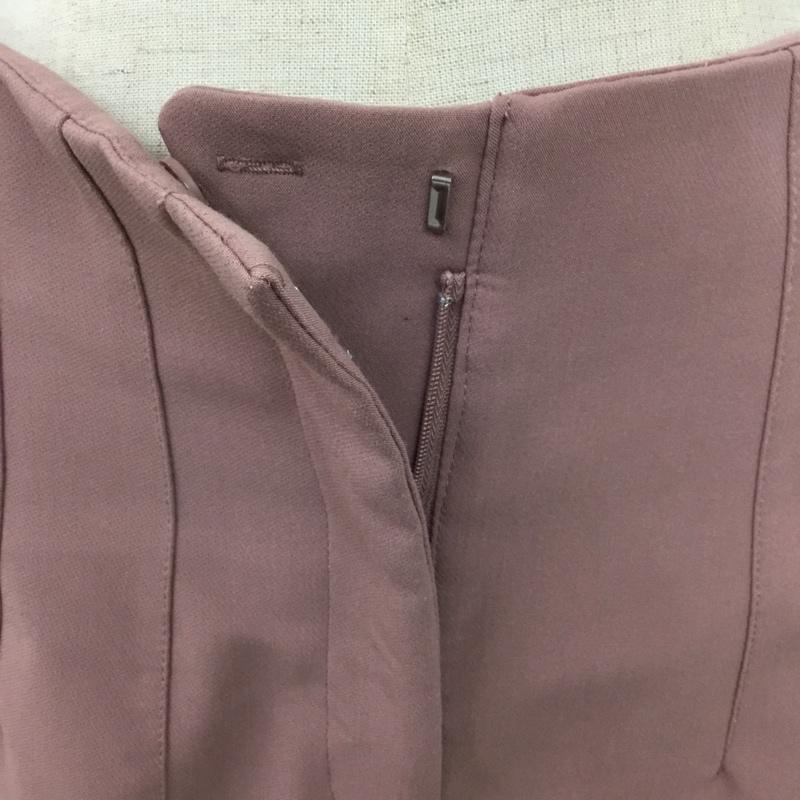 ザラ ZARA パンツ スラックス センタータックパンツ カジュアルパンツ スリムパンツ ストレッチパンツ S 無地 桃 / ピンク /  レディース USED 古着 中古 10101459