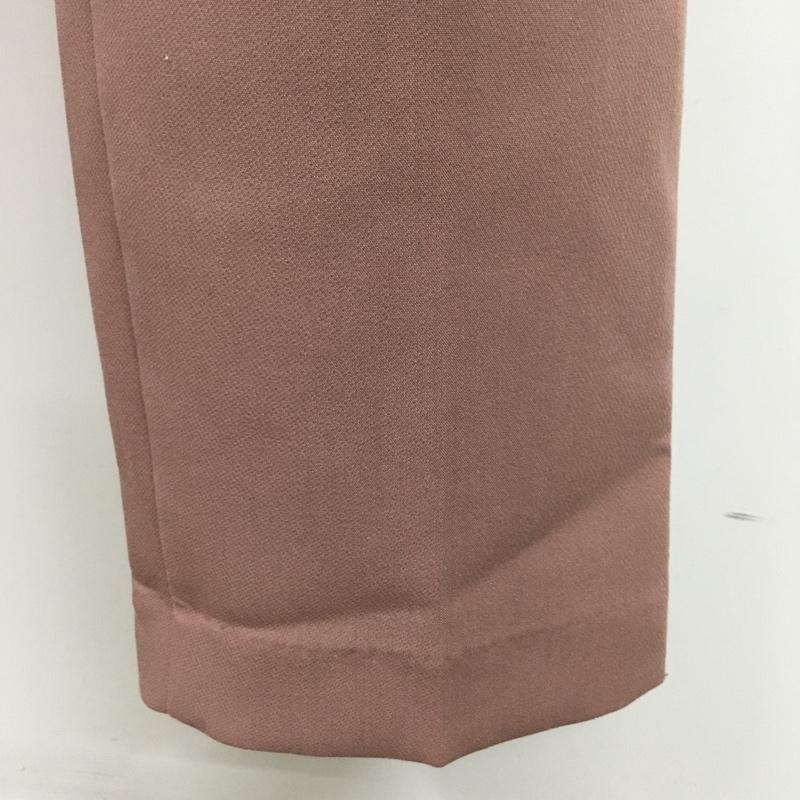 ザラ ZARA パンツ スラックス センタータックパンツ カジュアルパンツ スリムパンツ ストレッチパンツ S 無地 桃 / ピンク /  レディース USED 古着 中古 10101459