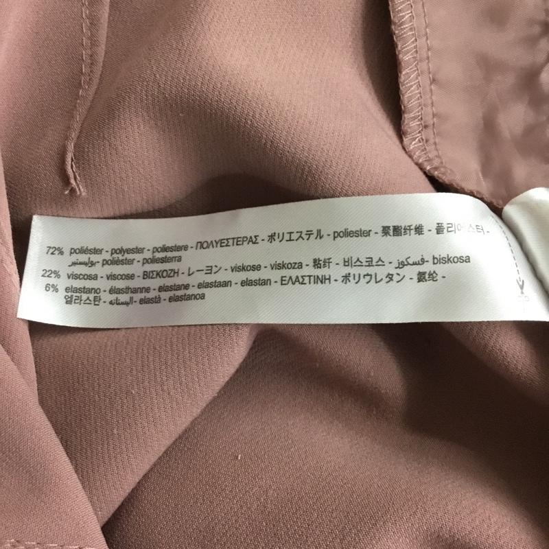ザラ ZARA パンツ スラックス センタータックパンツ カジュアルパンツ スリムパンツ ストレッチパンツ S 無地 桃 / ピンク /  レディース USED 古着 中古 10101459