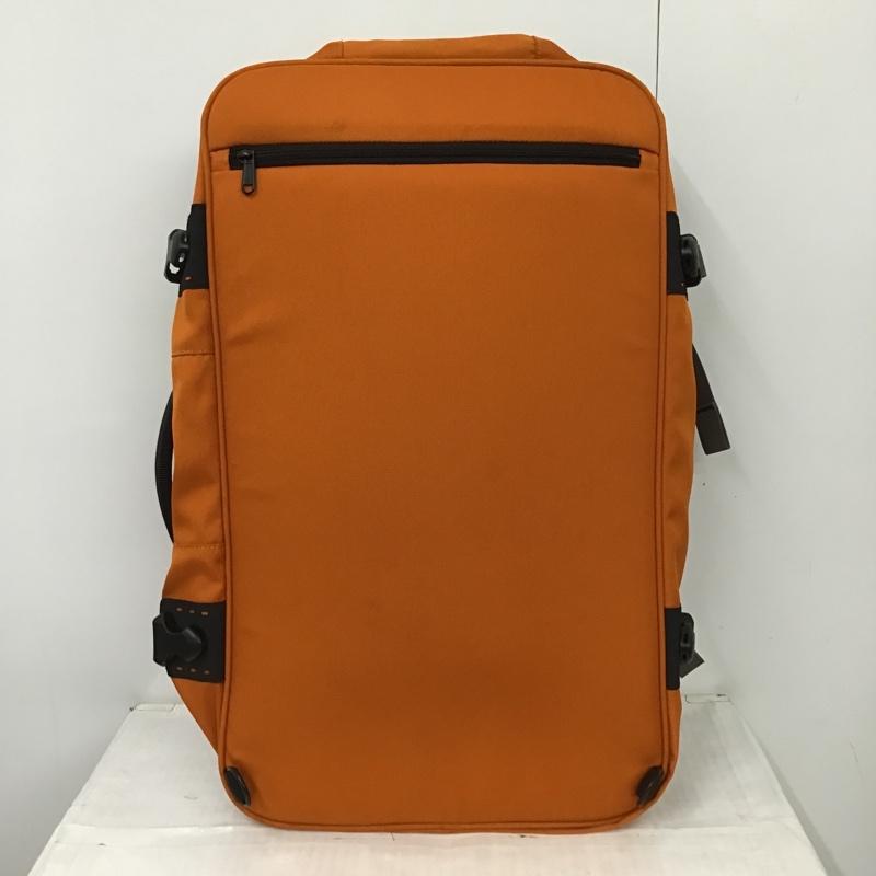 コロンビア Columbia リュックサック、デイパック リュックサック、デイバッグ 107 UU 9201 バックパック 2WAY ロゴ、文字 橙 / オレンジ / X 黒 / ブラック / メンズ USED 古着 中古 10101481