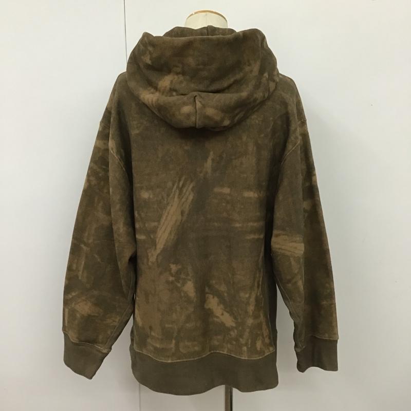 イージーシーズン3 YEEZY SEASON 3 パーカー 長袖 プルオーバー カモ柄 M カモフラージュ柄・迷彩 茶 / ブラウン / メンズ USED 古着 中古 10101512
