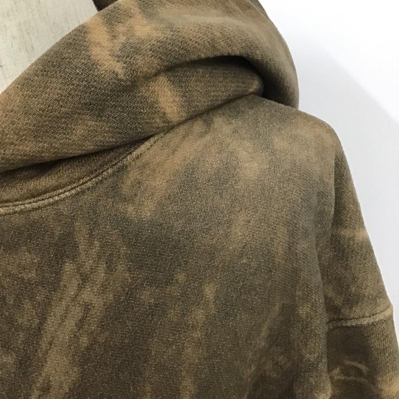 イージーシーズン3 YEEZY SEASON 3 パーカー 長袖 プルオーバー カモ柄 M カモフラージュ柄・迷彩 茶 / ブラウン / メンズ USED 古着 中古 10101512