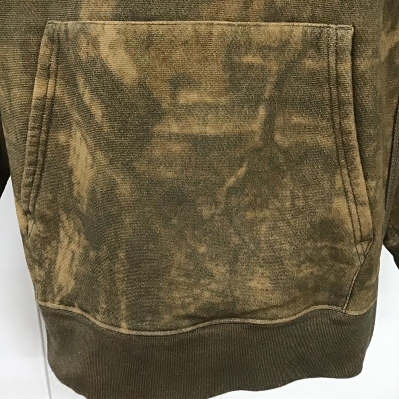 イージーシーズン3 YEEZY SEASON 3 パーカー 長袖 プルオーバー カモ柄 M カモフラージュ柄・迷彩 茶 / ブラウン / メンズ USED 古着 中古 10101512
