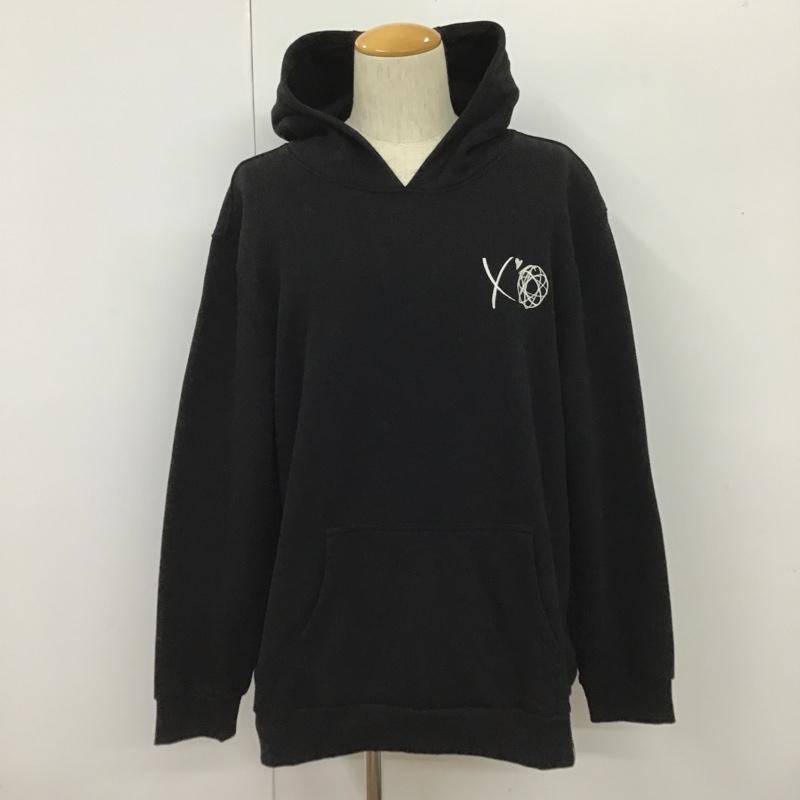 ザウィークエンド THE WEEKND パーカー 長袖 COLLAB STARBOY HOODIE THE WEEKND OX XL ロゴ、文字 黒 / ブラック / メンズ USED 古着 中古 10101513