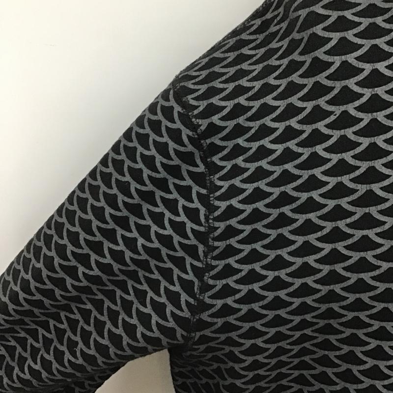 ビリオネア・ボーイズ・クラブ BILLIONAIRE BOYS CLUB パーカー 長袖 B1012K264 ジップアップ ワッペン XL 総柄 黒 / ブラック / X 灰 / グレー / メンズ USED 古着 中古 10101517