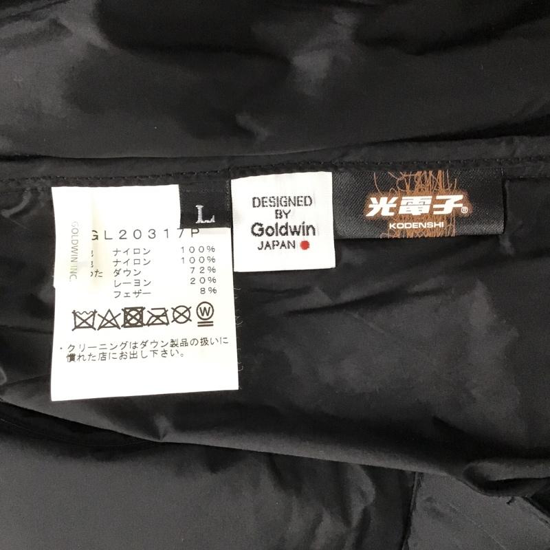 ゴールドウィン GOLDWIN ジャケット、上着 ダウンジャケット GL20317P ダウンシャツ L 無地 黒 / ブラック / メンズ USED 古着 中古 10101536