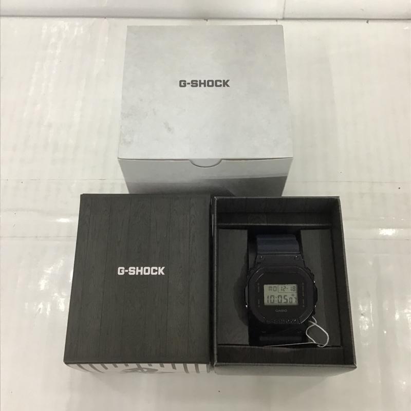ジーショック G-SHOCK 腕時計 デジタル DW-5600 NNJ-2JR 忍者 箱有 ロゴ、文字 紺 / ネイビー / メンズ USED 古着 中古 10101552
