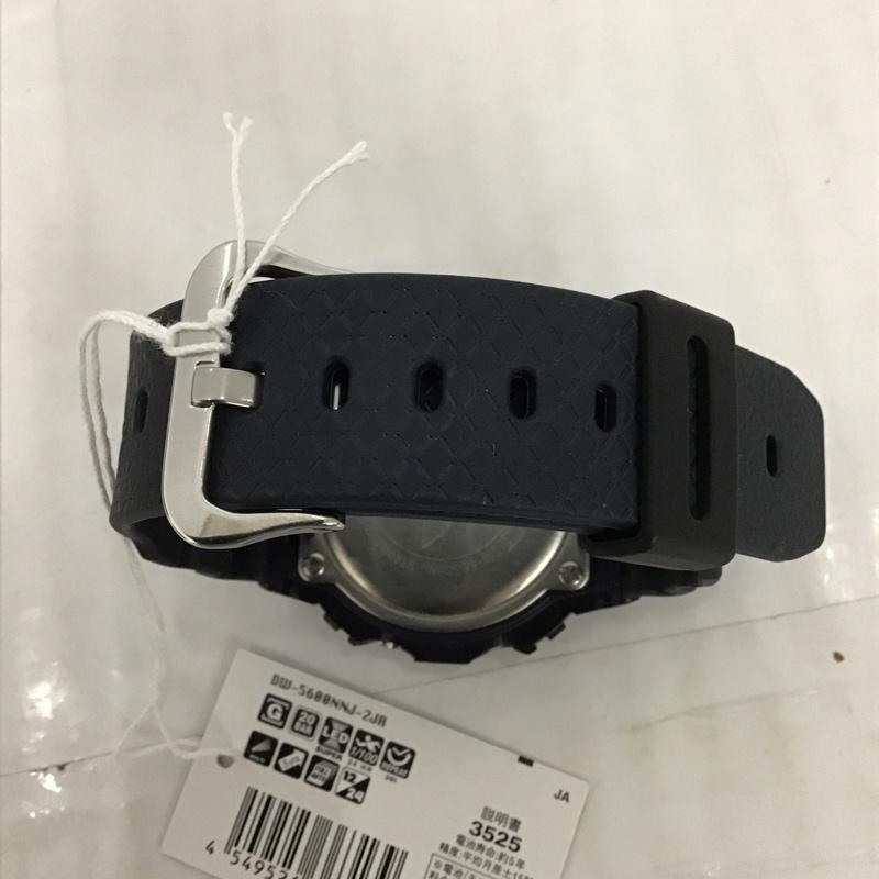 ジーショック G-SHOCK 腕時計 デジタル DW-5600 NNJ-2JR 忍者 箱有 ロゴ、文字 紺 / ネイビー / メンズ USED 古着 中古 10101552