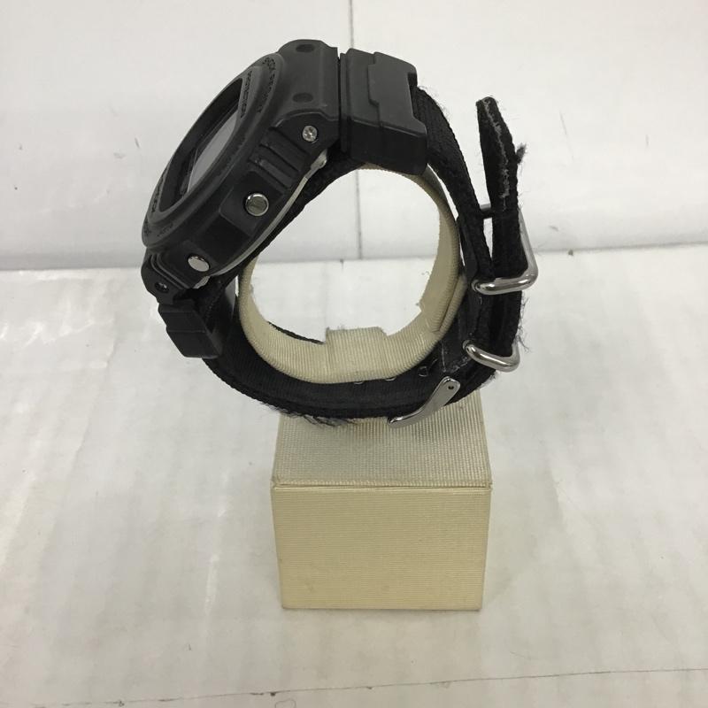 ジーショック G-SHOCK 腕時計 デジタル DW-5750E CASIO × URBAN RESEARCH G-SHOCK別注 箱有 ロゴ、文字 黒 / ブラック / メンズ USED 古着 中古 10101554