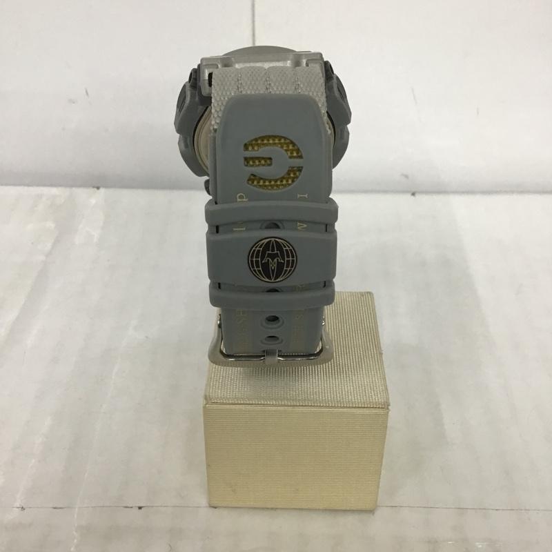ジーショック G-SHOCK 腕時計 デジタル DW-9000 Triple crown of Surfing ケース付き ロゴ、文字 灰 / グレー / メンズ USED 古着 中古 10101555