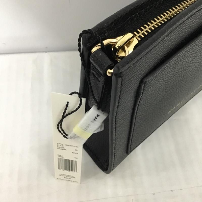 マークジェイコブス MARCJACOBS ポーチ ポーチ S202L01PF22-001 コスメポーチ タグ付き ロゴ、文字 黒 / ブラック / X 金 / ゴールド / レディース USED 古着 中古 10101569