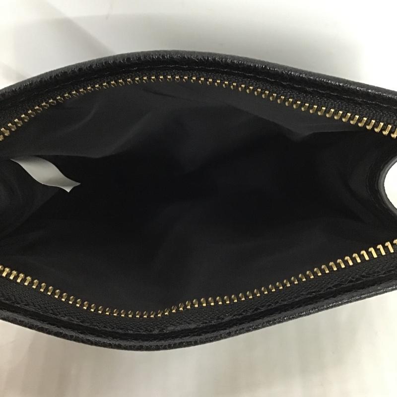 マークジェイコブス MARCJACOBS ポーチ ポーチ S202L01PF22-001 コスメポーチ タグ付き ロゴ、文字 黒 / ブラック / X 金 / ゴールド / レディース USED 古着 中古 10101569