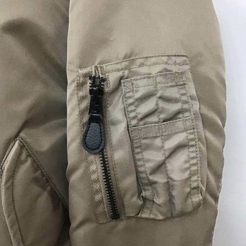 アヴィレックス AVIREX ジャケット、上着 フライトジャケット 0107AA30-6730 MOUSSY MA-1 リバーシブル 2 ロゴ、文字 灰 / グレー / レディース USED 古着 中古 10101578