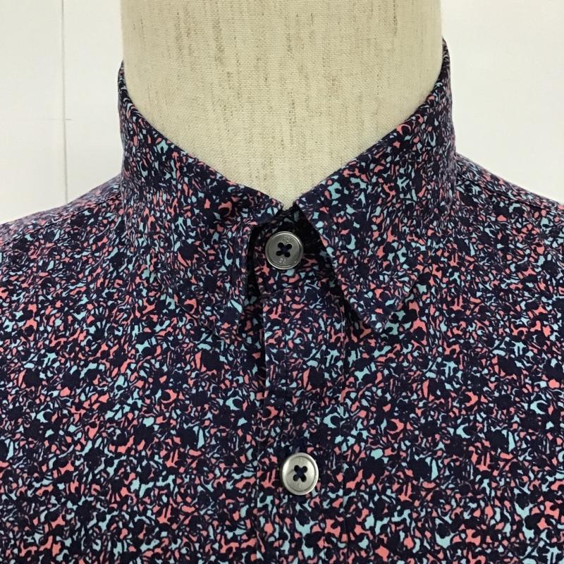 ポールスミス Paul Smith シャツ、ブラウス 長袖 長袖シャツ カラーシャツ 長袖カットソー Yシャツ カジュアルシャツ S 総柄 マルチカラー / マルチカラー / メンズ USED 古着 中古 10101613