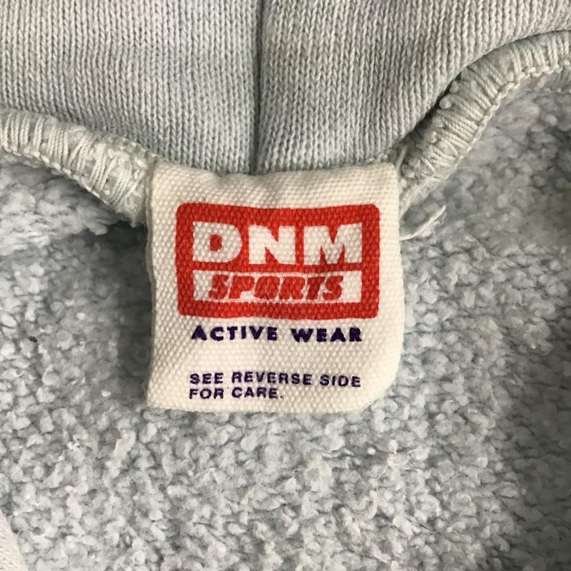 ドゥニーム Denime パーカー 長袖 長袖パーカー フード付きパーカー プリントスウェット トレーナー L プリント 水色 / ライトブルー / メンズ USED 古着 中古 10101615