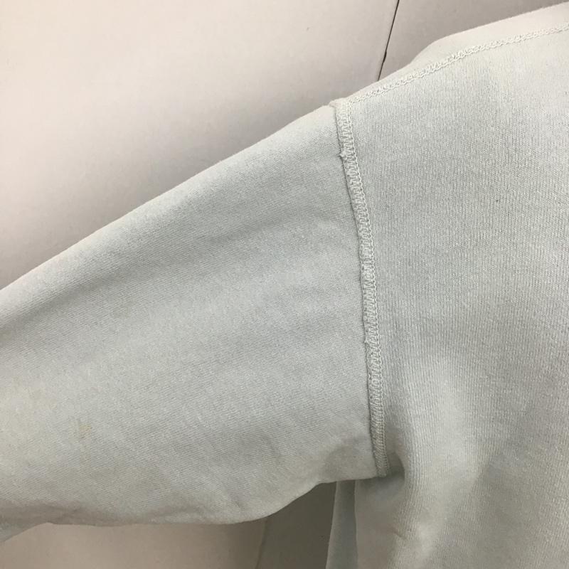 ドゥニーム Denime パーカー 長袖 長袖パーカー フード付きパーカー プリントスウェット トレーナー L プリント 水色 / ライトブルー / メンズ USED 古着 中古 10101615