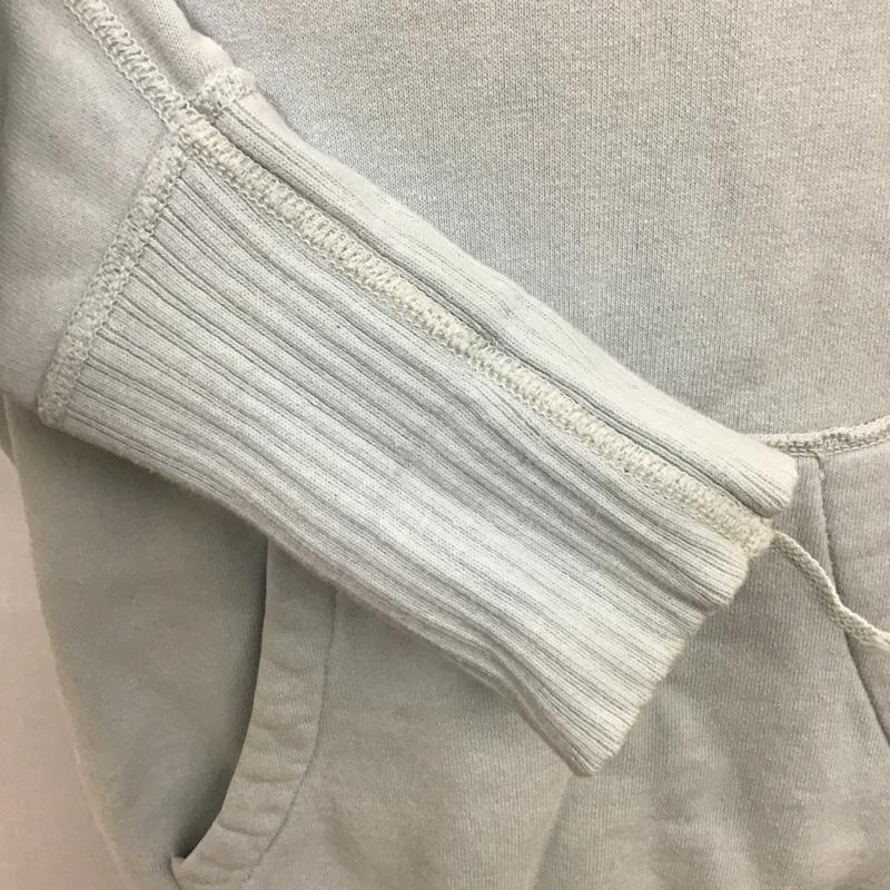 ドゥニーム Denime パーカー 長袖 長袖パーカー フード付きパーカー プリントスウェット トレーナー L プリント 水色 / ライトブルー / メンズ USED 古着 中古 10101615