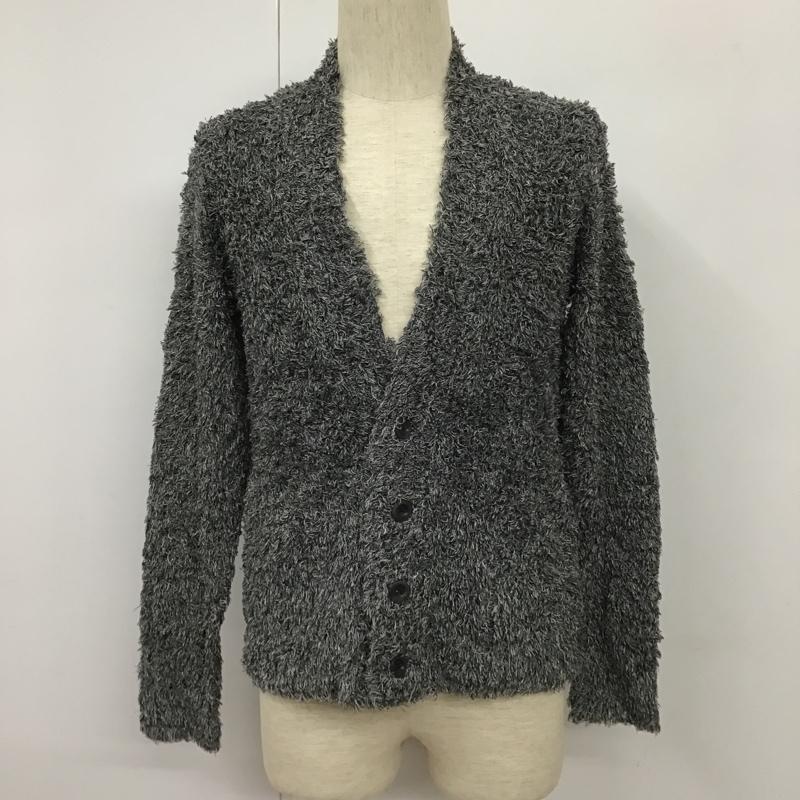 ポールスミス Paul Smith カーディガン 長袖 ニットカーディガン 長袖カーディガン セーター 前ボタン M 無地 白 / ホワイト / X 黒 / ブラック / メンズ USED 古着 中古 10101629