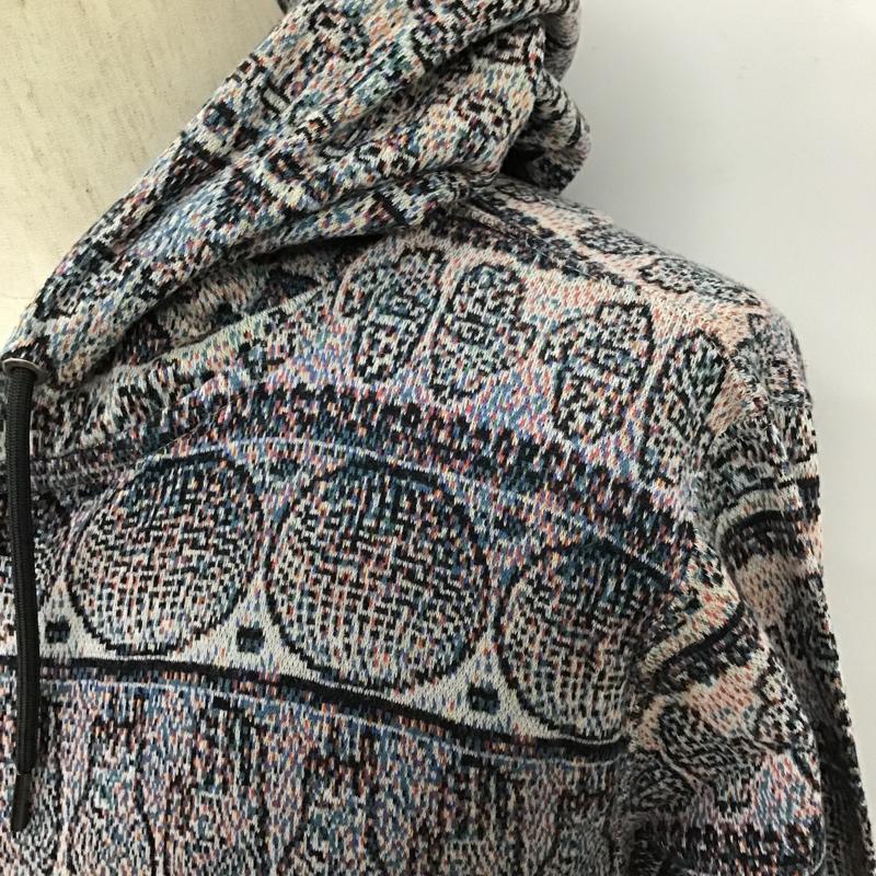 ポールスミス Paul Smith パーカー 長袖 ジップアップパーカー 長袖パーカー フード付きパーカー 総柄 S 総柄 マルチカラー / マルチカラー / メンズ USED 古着 中古 10101630