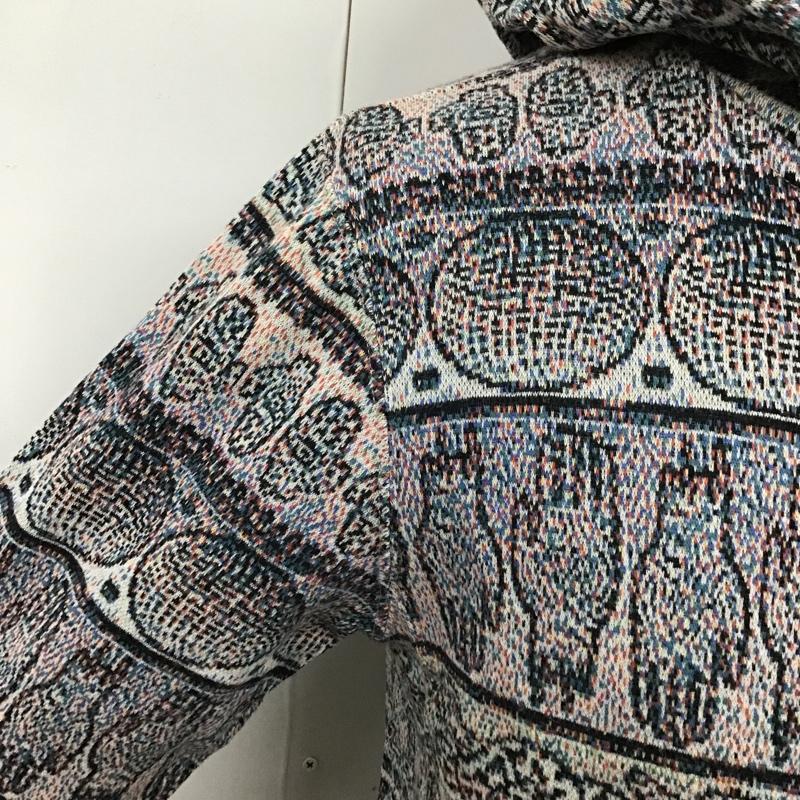ポールスミス Paul Smith パーカー 長袖 ジップアップパーカー 長袖パーカー フード付きパーカー 総柄 S 総柄 マルチカラー / マルチカラー / メンズ USED 古着 中古 10101630