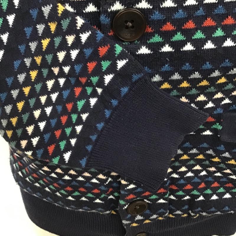 ポールスミス Paul Smith カーディガン 長袖 長袖ニットカーディガン リブニットカーディガン 前ボタン 総柄 S 総柄 マルチカラー / マルチカラー / メンズ USED 古着 中古 10101633