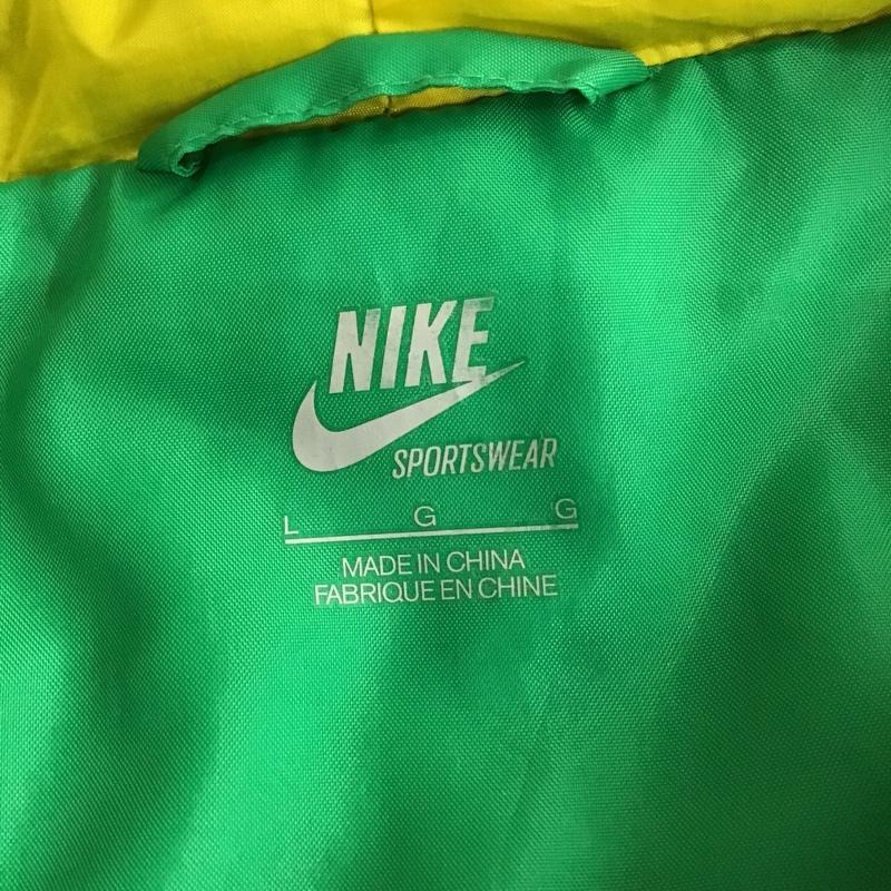 ナイキ NIKE ジャケット、上着 ジャンパー、ブルゾン L ロゴ、文字 マルチカラー / マルチカラー / レディース USED 古着 中古 10101640