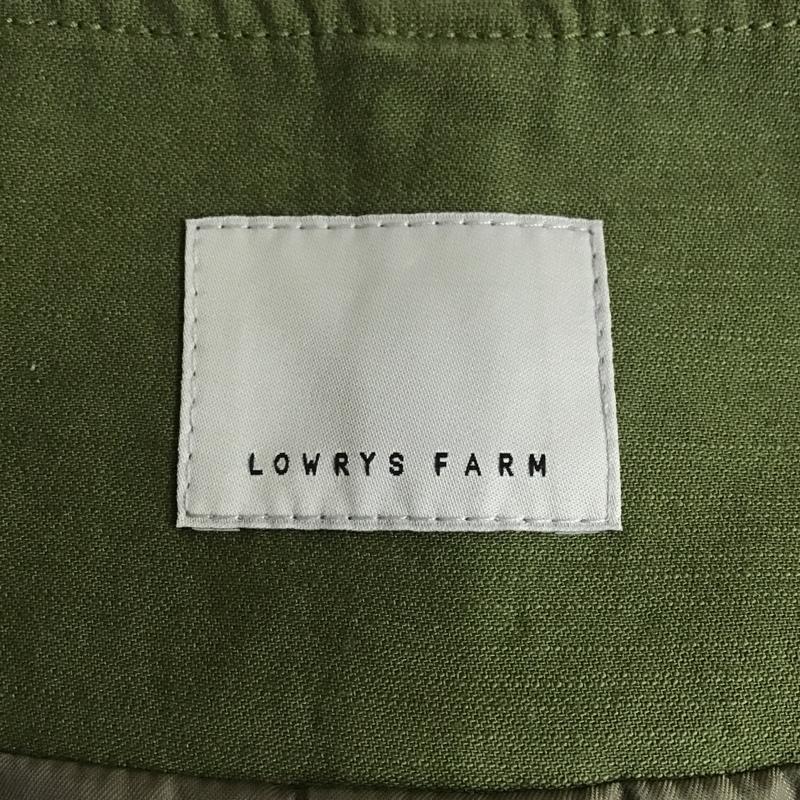 ローリーズファーム LOWRYS FARM ベスト ベスト ベスト コットンベスト ノースリーブカットソー L 無地 カーキ / カーキ / メンズ USED 古着 中古 10101641