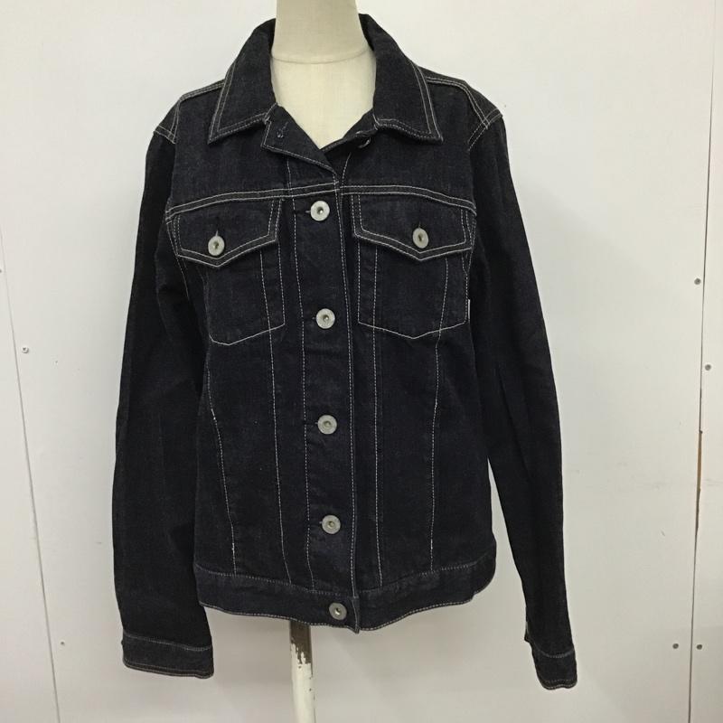 ムルーア MURUA ジャケット、上着 ジャケット、ブレザー 011530101201 ベーシックルーズジーンズジャケット Gジャン S 無地 インディゴ / インディゴ / レディース USED 古着 中古 10101652