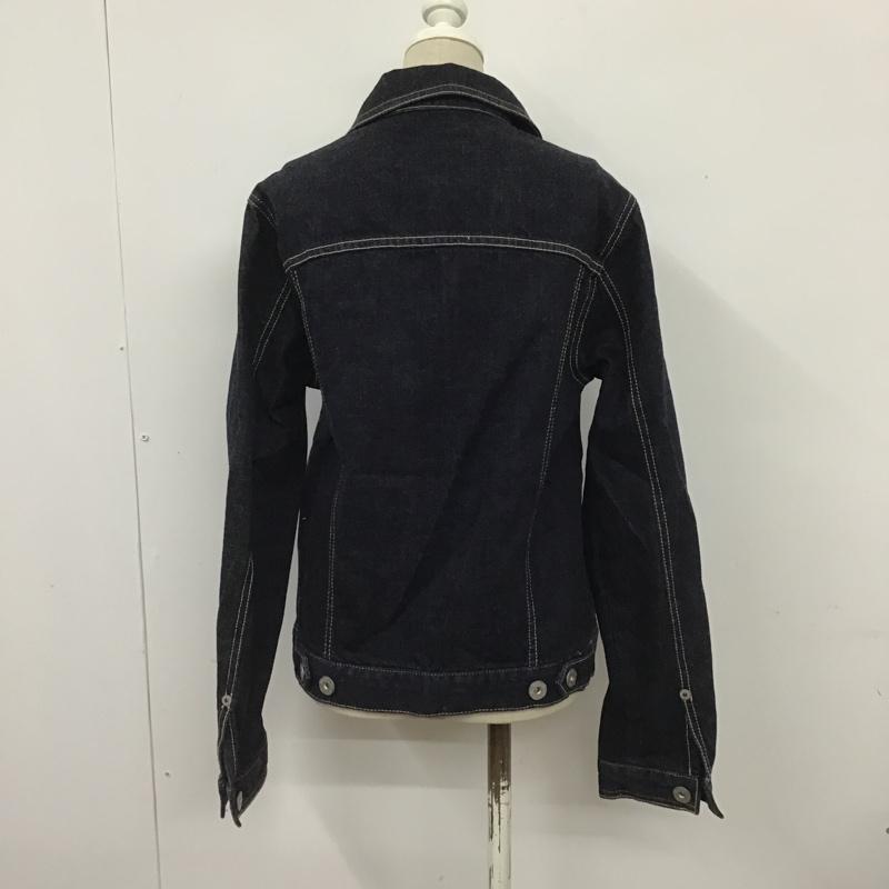 ムルーア MURUA ジャケット、上着 ジャケット、ブレザー 011530101201 ベーシックルーズジーンズジャケット Gジャン S 無地 インディゴ / インディゴ / レディース USED 古着 中古 10101652