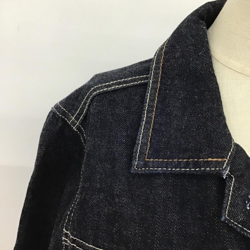 ムルーア MURUA ジャケット、上着 ジャケット、ブレザー 011530101201 ベーシックルーズジーンズジャケット Gジャン S 無地 インディゴ / インディゴ / レディース USED 古着 中古 10101652