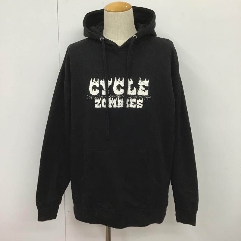 インディペンデント INDEPENDENT パーカー 長袖 プルオーバー フーディ XL プリント 黒 / ブラック / メンズ USED 古着 中古 10101697