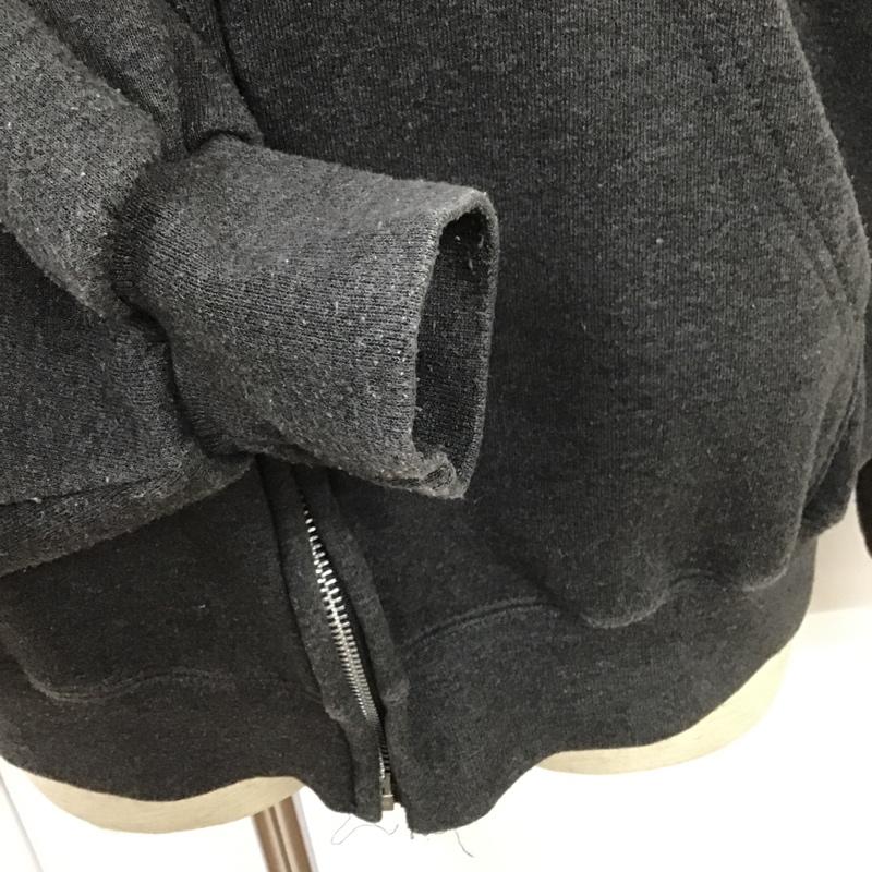 チャンピオン Champion パーカー 長袖 ジップパーカー L 無地 チャコールグレー / チャコールグレー / メンズ USED 古着 中古 10101719