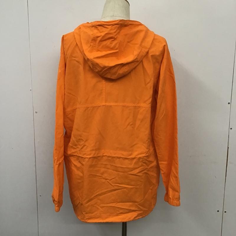 エルエルビーン L.L.Bean ジャケット、上着 ジャケット、ブレザー 287399 ナイロンジャケット パーカー CORDURA S ロゴ、文字 橙 / オレンジ / メンズ USED 古着 中古 10101732